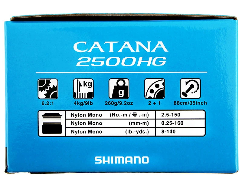 Shimano Catana 2500FD HG Spinning Reel - Image 2