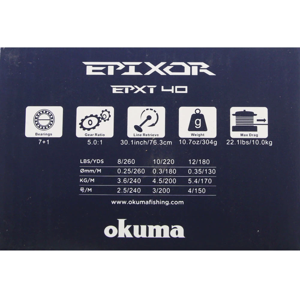 Okuma Epixor XT 40 Spinning Reel - Image 2