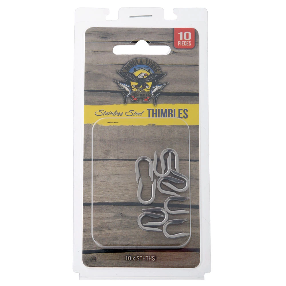 Pakula Stainless Thimble Set - Small Qty 10