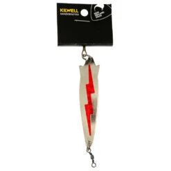 Kilwell NZ Toby Lure With Treble Hook Red Lightning 12g Qty 10