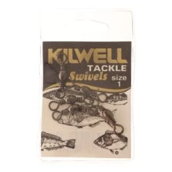 Kilwell Barrel Swivels Size 1 21-25kg Qty 5