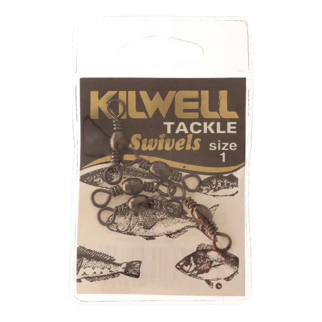 Kilwell Barrel Swivels Size 1 21-25kg Qty 5
