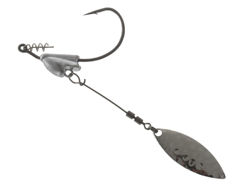Owner Flashy Swimmer TwistLOCK Softbait Hooks 1/0 Qty 2 - Image 2