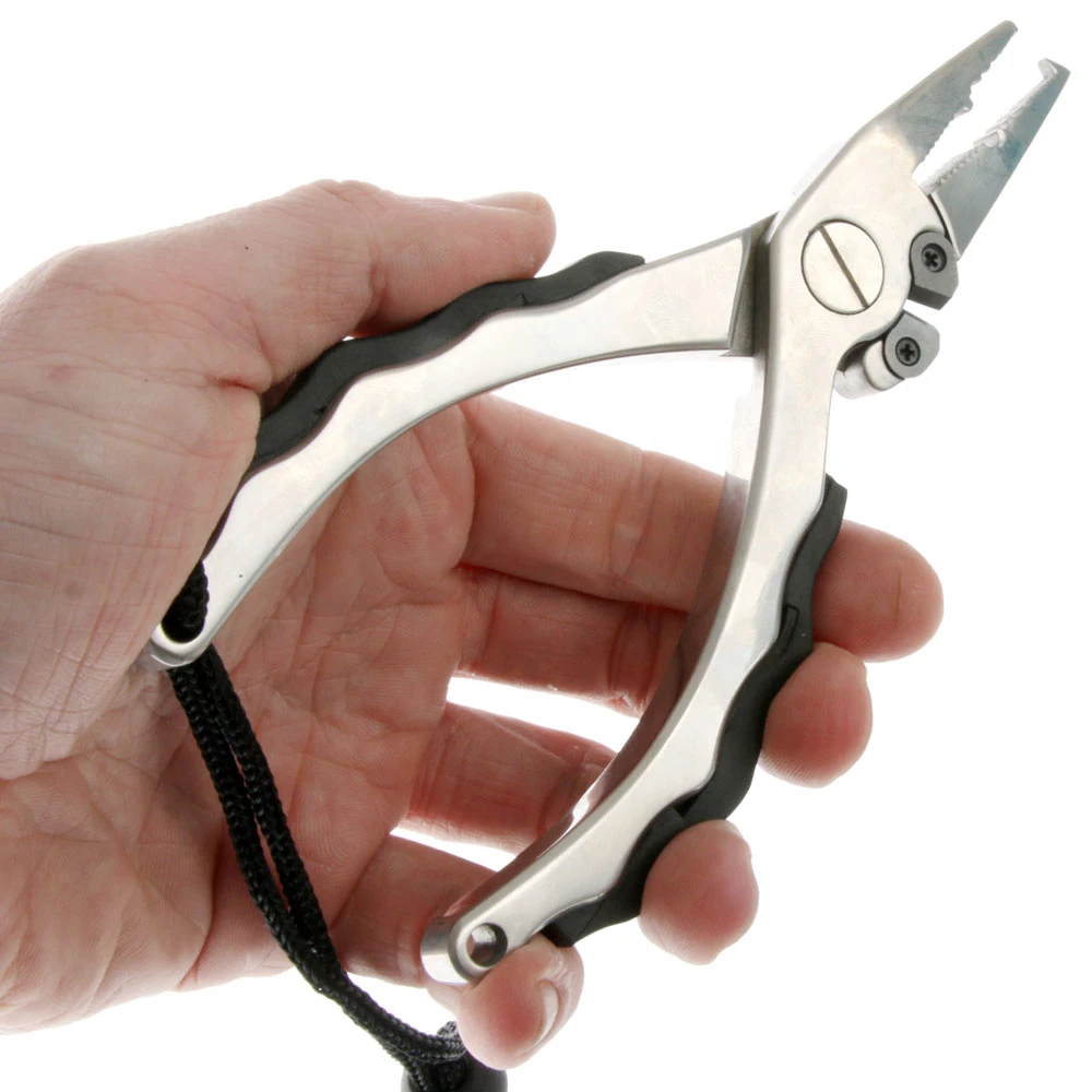 Sea Harvester SS Alloy Fishing Pliers With Tungsten Carbide Cutter 7in - Image 5