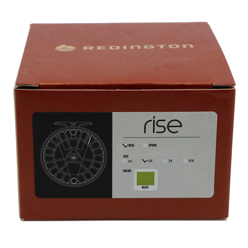Redington Rise III 5/6 Fly Reel Olive