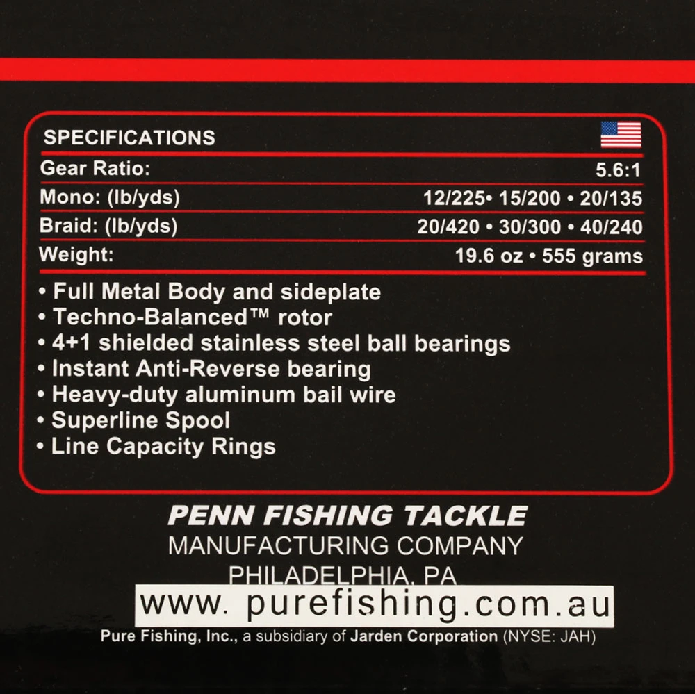 PENN Fierce II 5000 Spinning Reel - Image 2