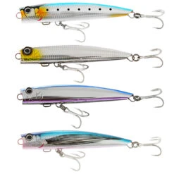 Shimano Ocea Bubble Dip Popper 76g Black Chartreuse