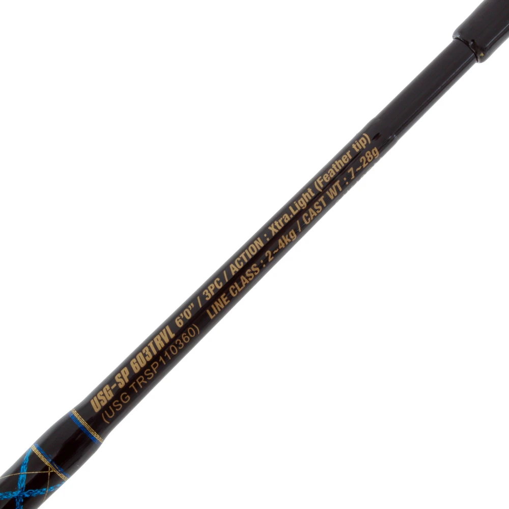 Ugly Stik Gold Travel Spinning Rod 6ft 2-4kg 3pc - Image 4