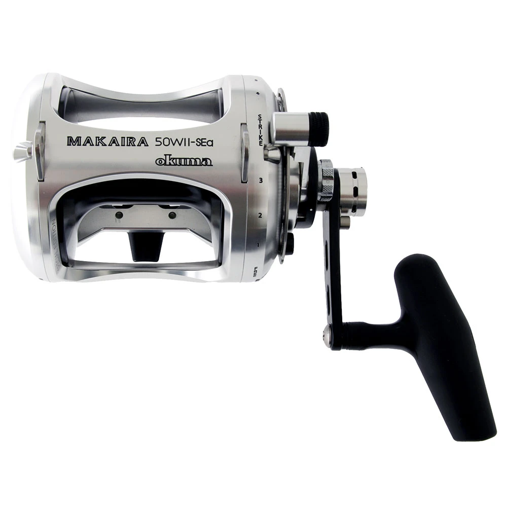 Okuma Makaira Silver 50W 2-Speed Game Reel - Image 5