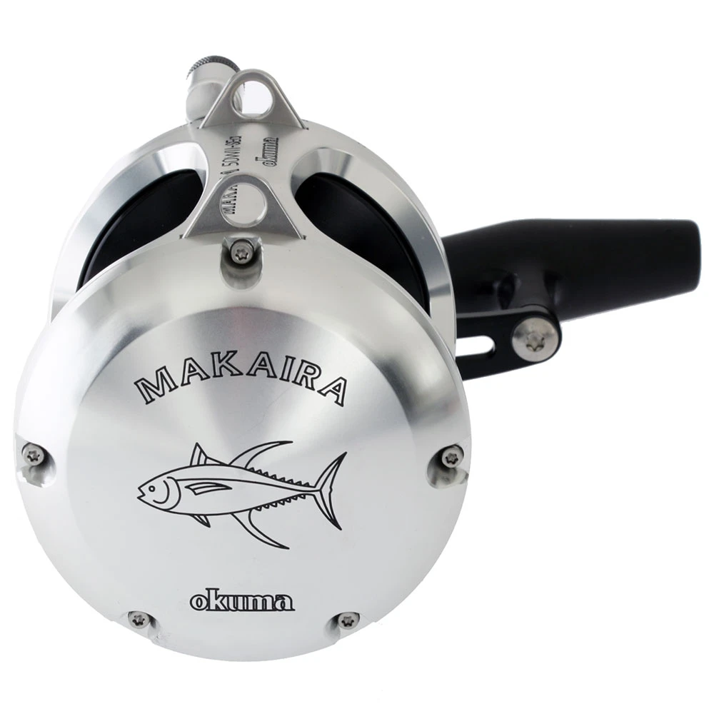 Okuma Makaira Silver 50W 2-Speed Game Reel - Image 6