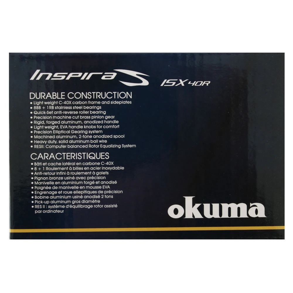 Okuma Inspira Red 40 Spinning Reel - Image 3
