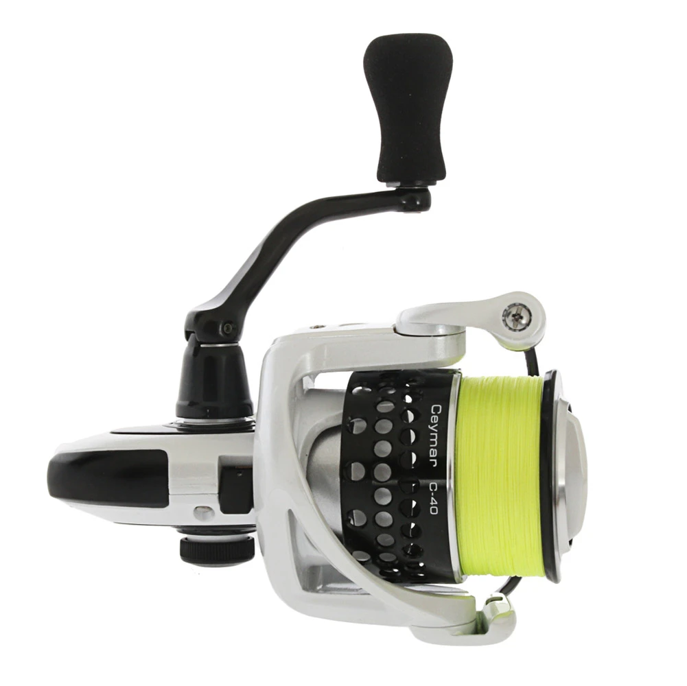 Okuma Ceymar White Spinning Reel With Braid - Image 5