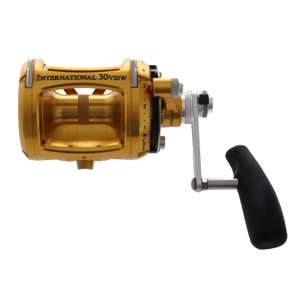 PENN International 30 VISW 2-Speed Game Reel Gold - Image 2