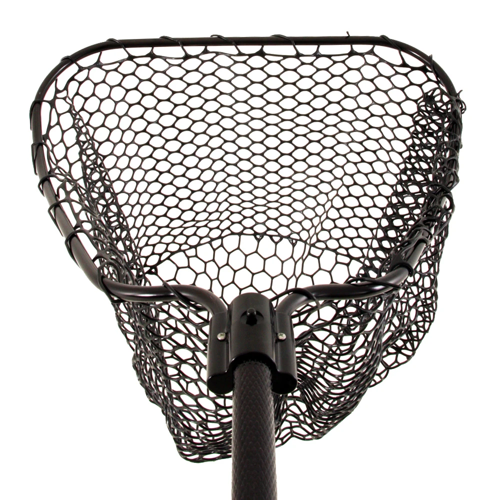 White Label Cumings ECSAW36R Rubber Landing Net 91cm Black - Image 4