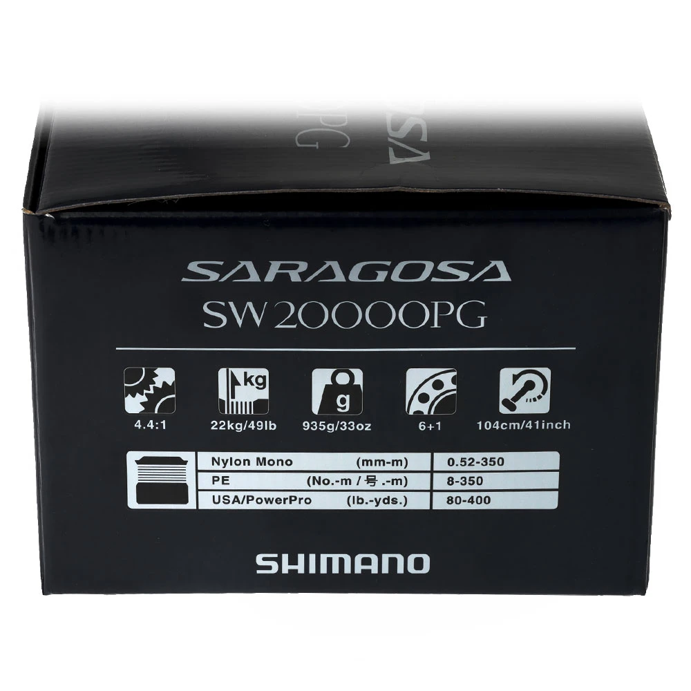 Shimano Saragosa 20000SW APG Spinning Reel - Image 2