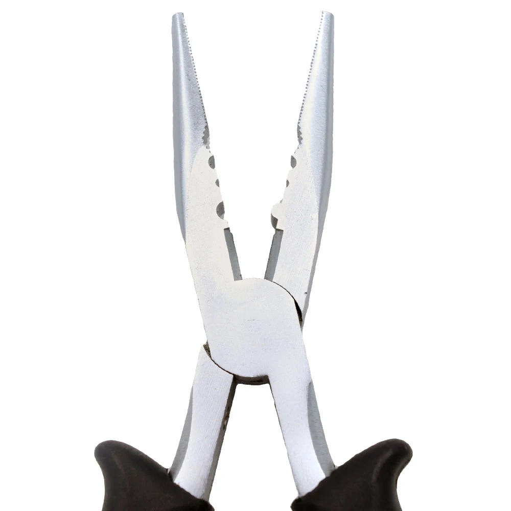 Mustad Premium Straight Nose Pliers Green 7.87in - Image 2