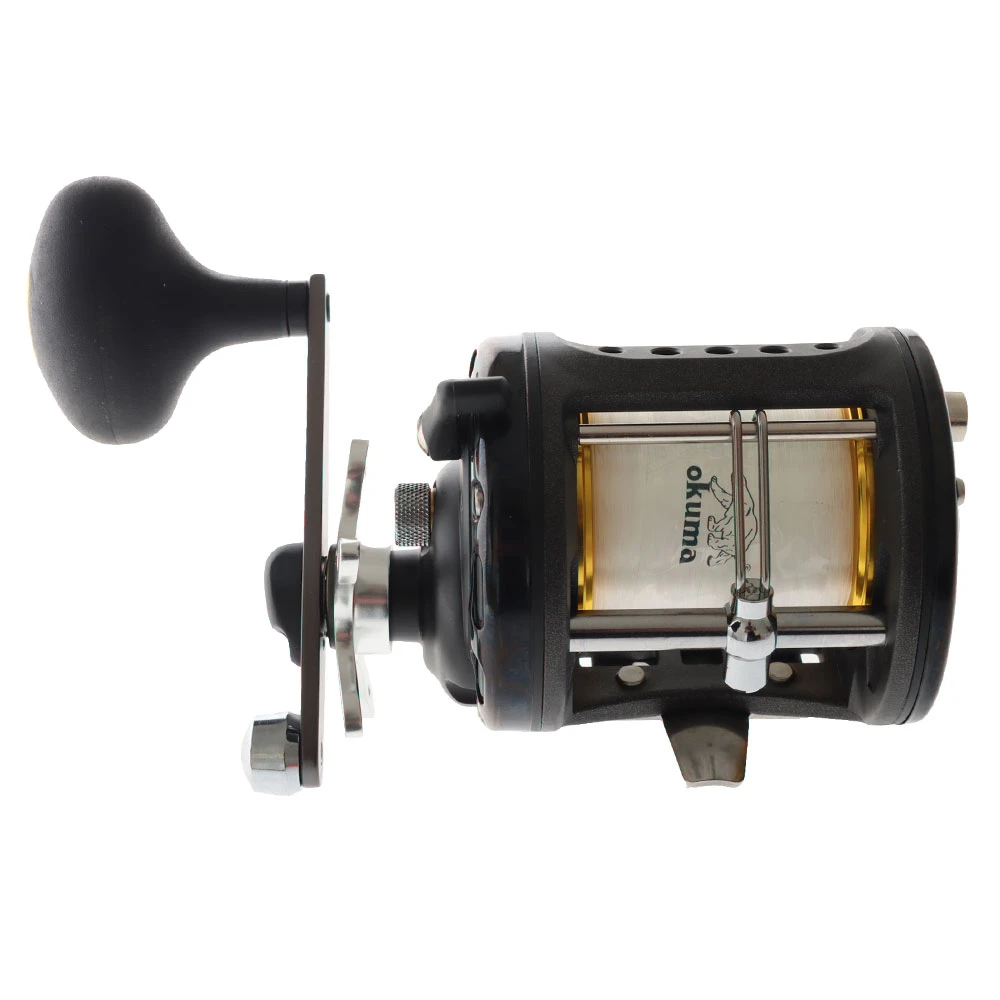 Okuma Custom-330LS Level Wind Boat Reel With 15kg Line - Image 5
