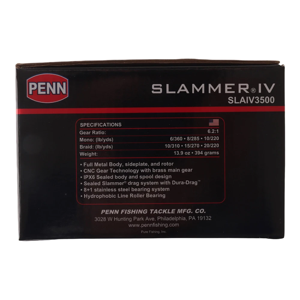 PENN Slammer IV 3500 Spinning Reel - Image 2