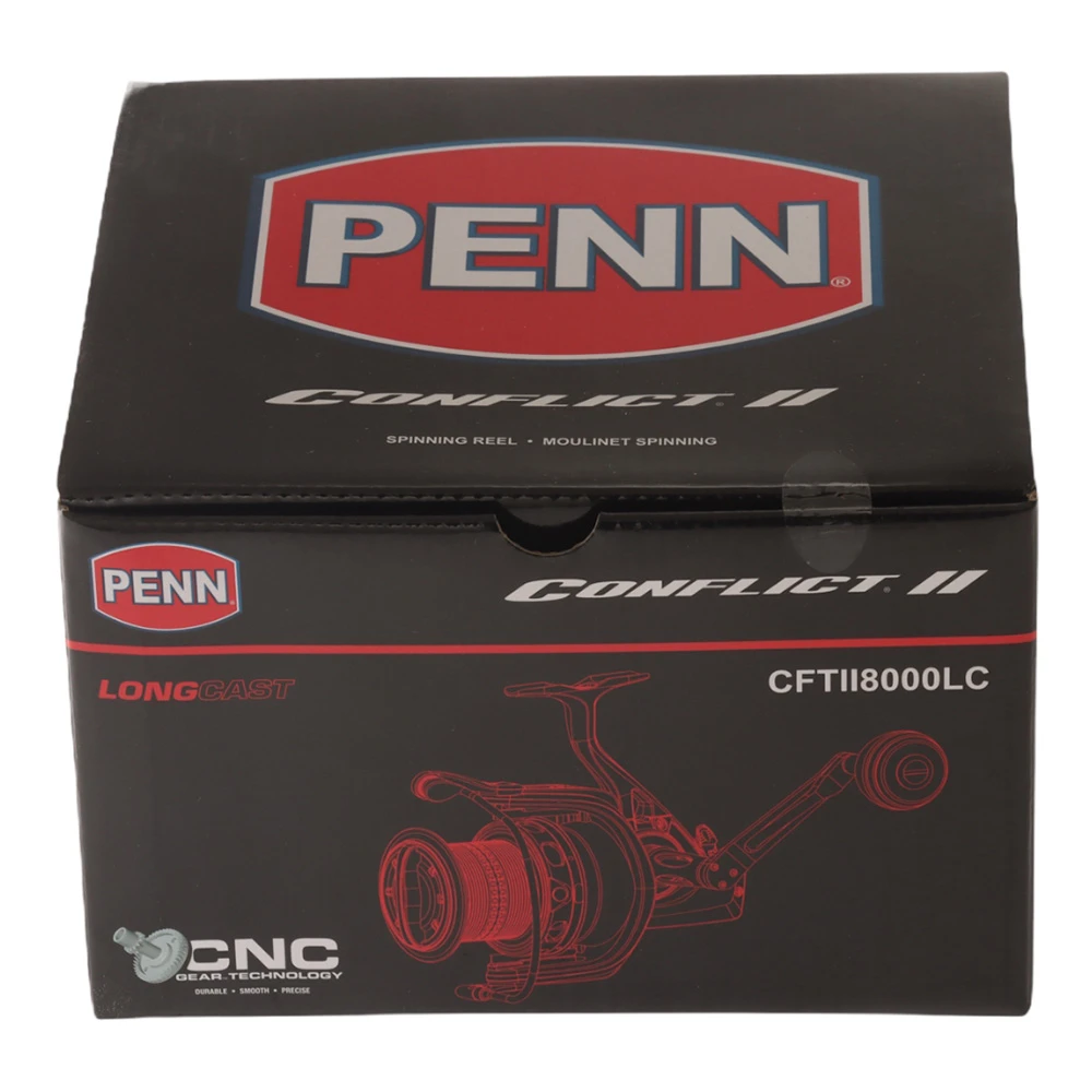 PENN Conflict II 8000 Long Cast Spinning Reel