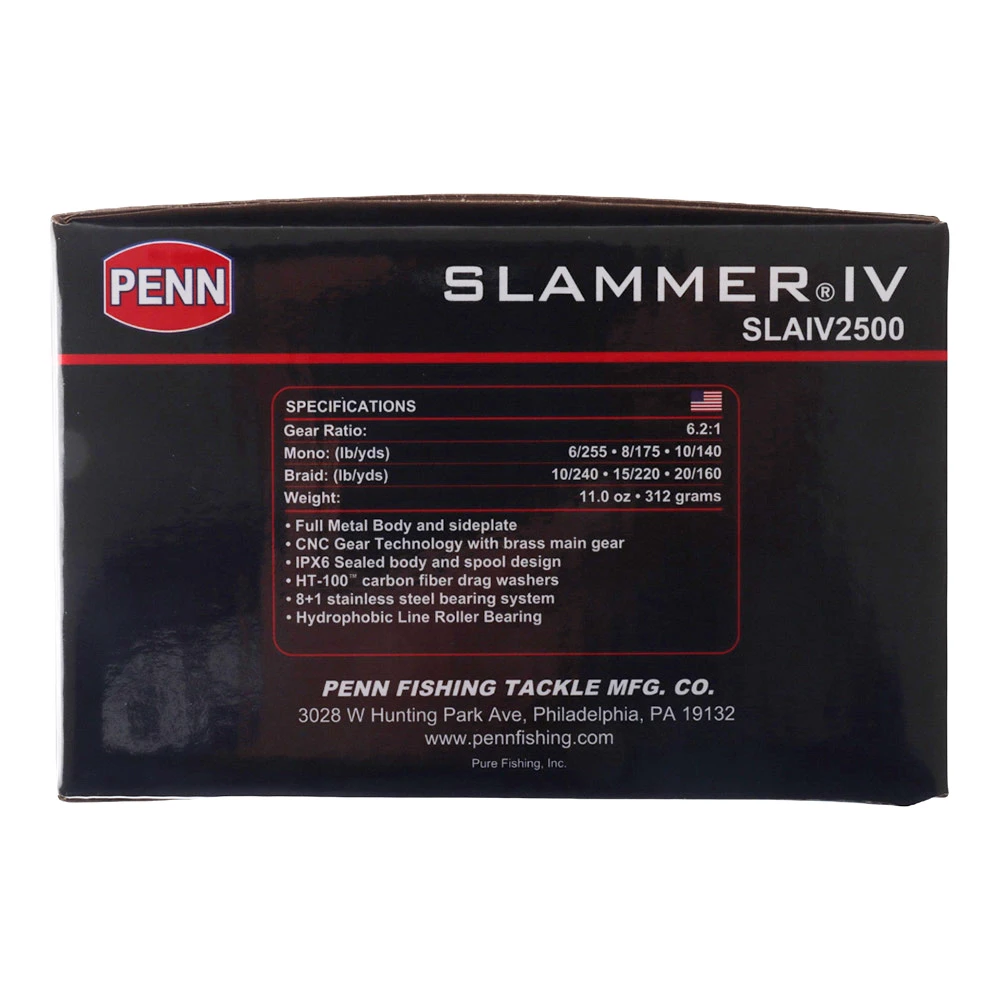 PENN Slammer IV 2500 Spinning Reel - Image 2