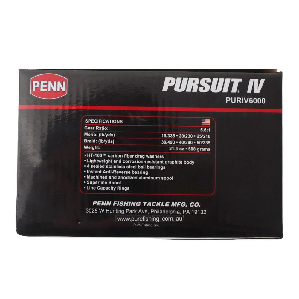 PENN Pursuit IV 6000 Spinning Reel - Image 2