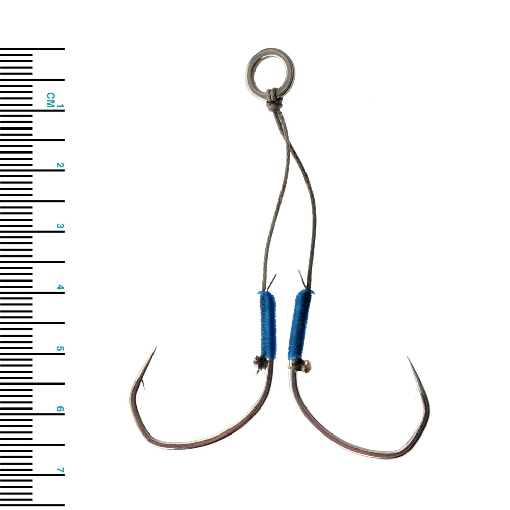 Shimano Butterfly Wing Fall Double Replacement Assist Hook 4/0 2pc - Image 2