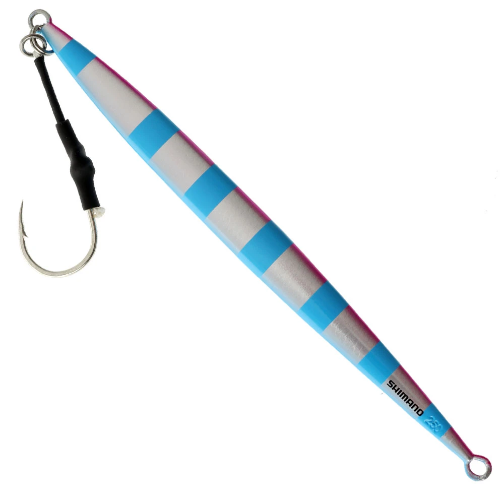 Shimano Ocea Easy Pebble Jig 250g Blue Pink - Image 2
