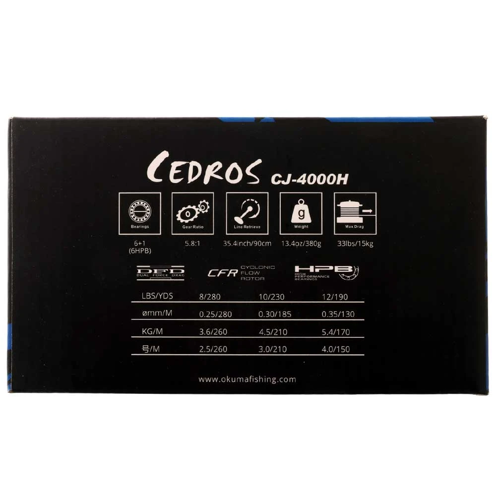 Okuma Cedros 4000 Spinning Reel - Image 2