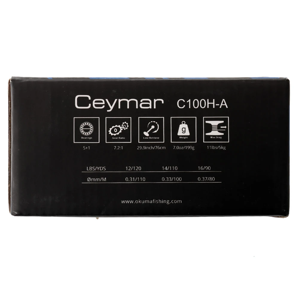 Okuma Ceymar 100A Baitcaster Reel - Image 2