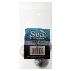 Sea Harvester Ball Sinkers Bulk Pack 8oz Qty 3
