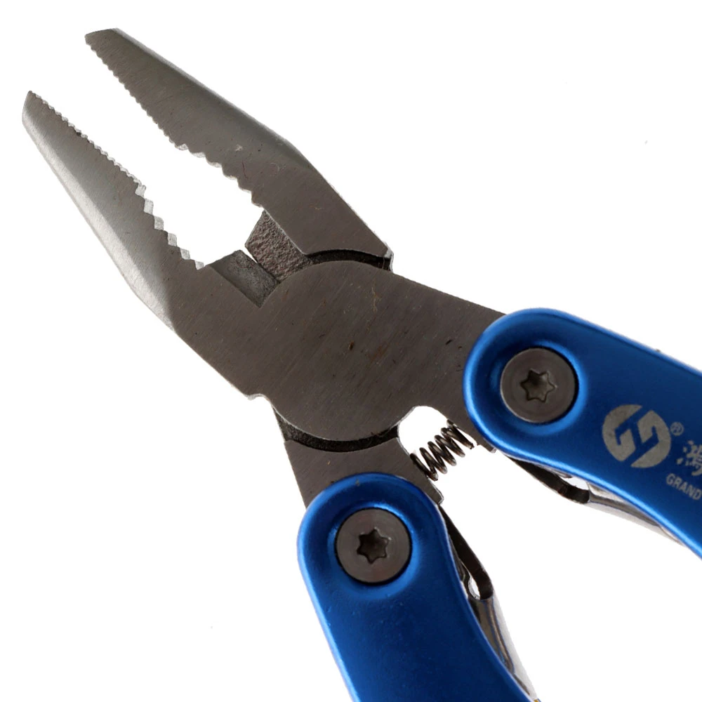 White Label Mini Multi-Tool With Aluminium Handle Blue - Image 4