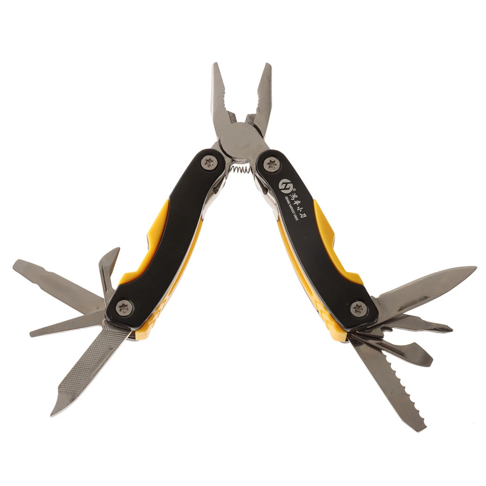 White Label Mini Multi Tool With Aluminium Handle Black - Image 3