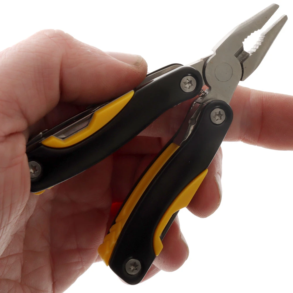 White Label Mini Multi Tool With Aluminium Handle Black - Image 6