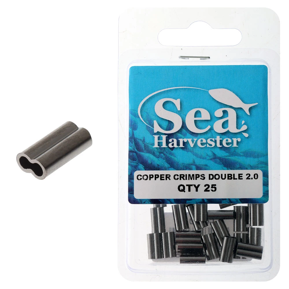 Sea Harvester Double Barrel Copper Crimp Sleeves - Image 4
