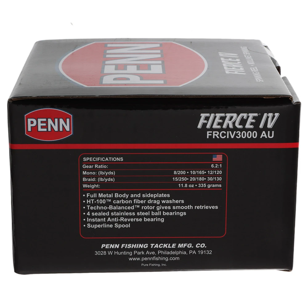 PENN Fierce IV 3000 Spinning Reel - Image 2