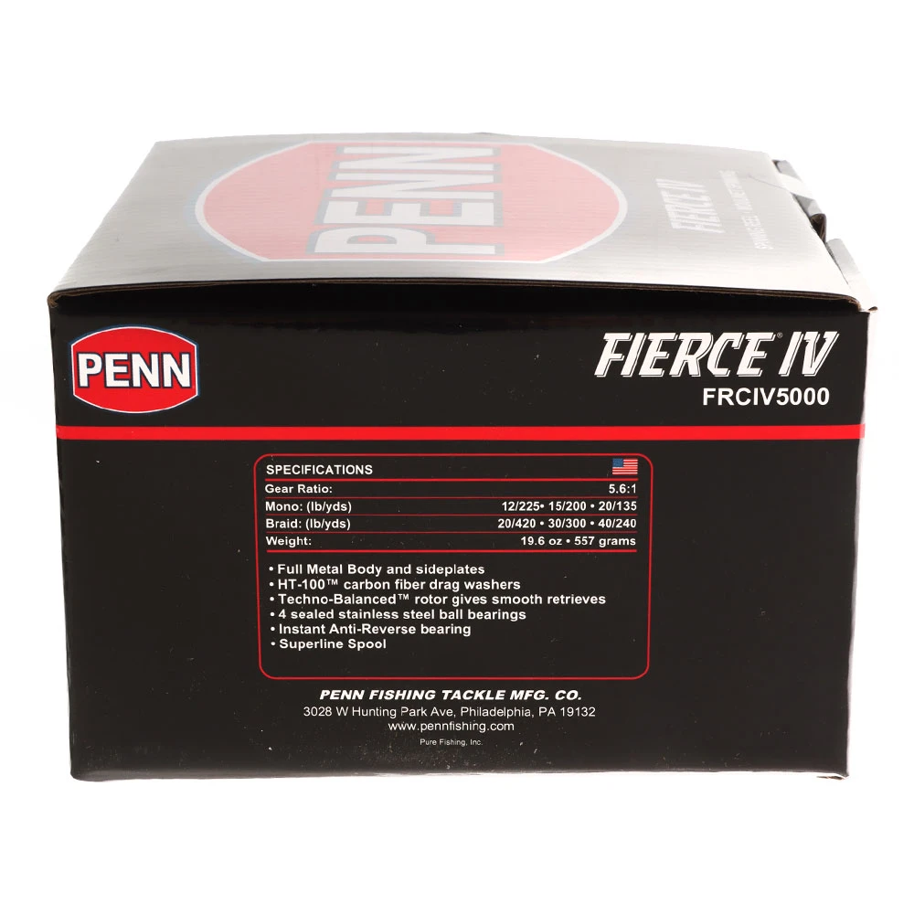 PENN Fierce IV 5000 Spinning Reel - Image 2