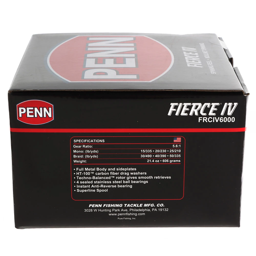 PENN Fierce IV 6000 Spinning Reel - Image 2