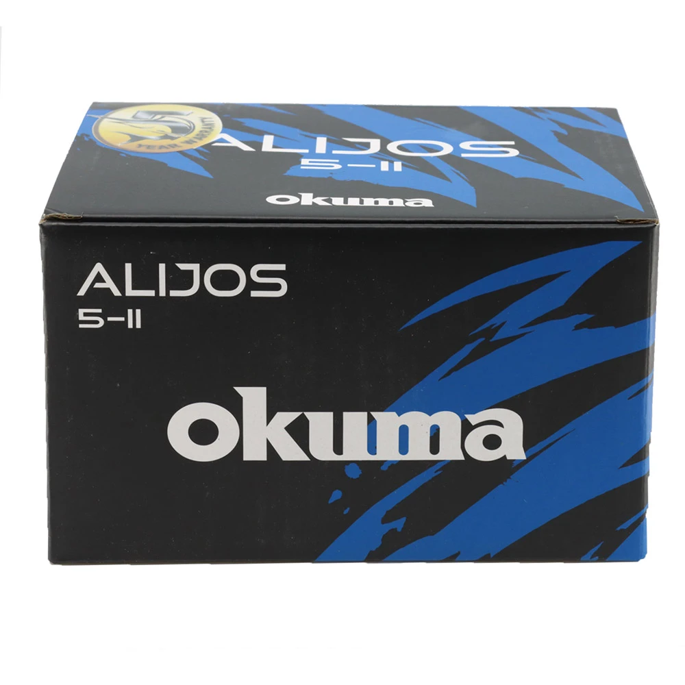 Okuma Alijos 5 Nett 2-Speed Lever Drag OH Boat Reel