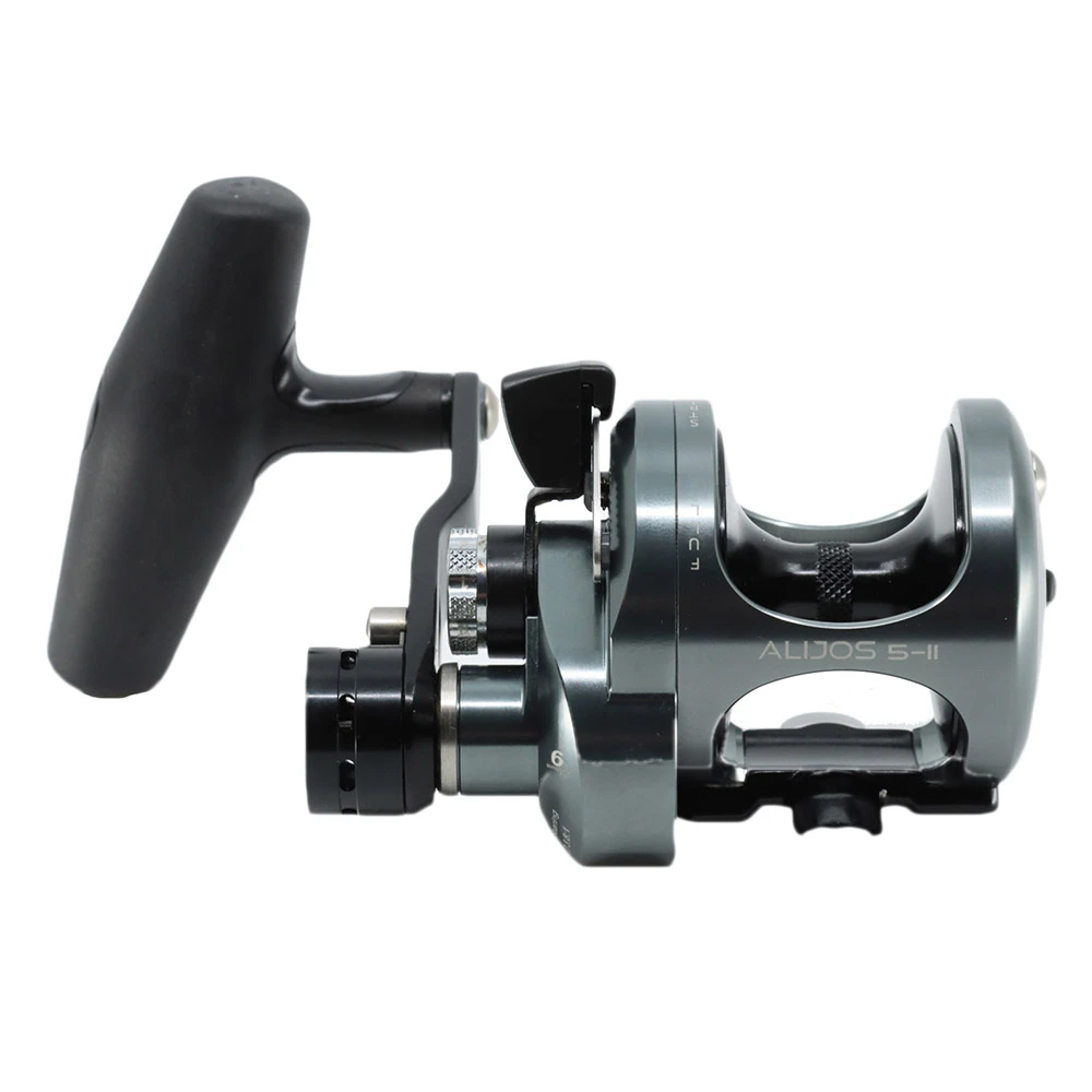 Okuma Alijos 5 Nett 2-Speed Lever Drag OH Boat Reel - Image 7