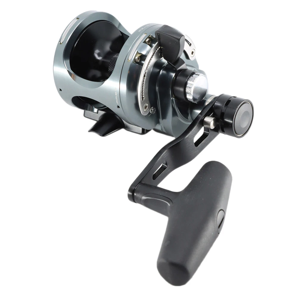 Okuma Alijos 12 Nett 2-Speed Lever Drag OH Boat Reel - Image 4