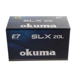 Okuma Solterra SLX 20L Level Wind Lever Drag OH Boat Reel