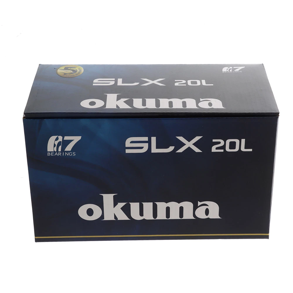 Okuma Solterra SLX 20L Level Wind Lever Drag OH Boat Reel