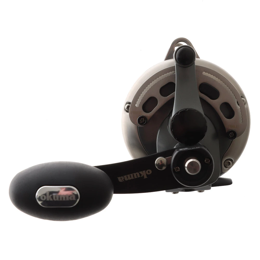 Okuma Solterra SLX 20L 2-Speed Lever Drag OH Boat Reel - Image 3