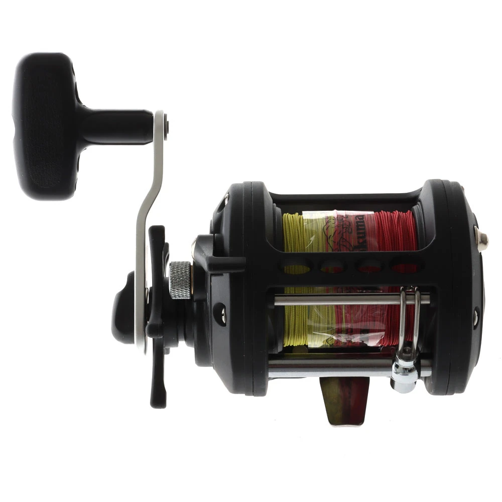 Okuma Classic XT 300L Levelwind Overhead Boat Reel With Leadline On Nylon - Image 5