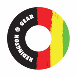 Redington ID 5/6 Reel Decal Rasta