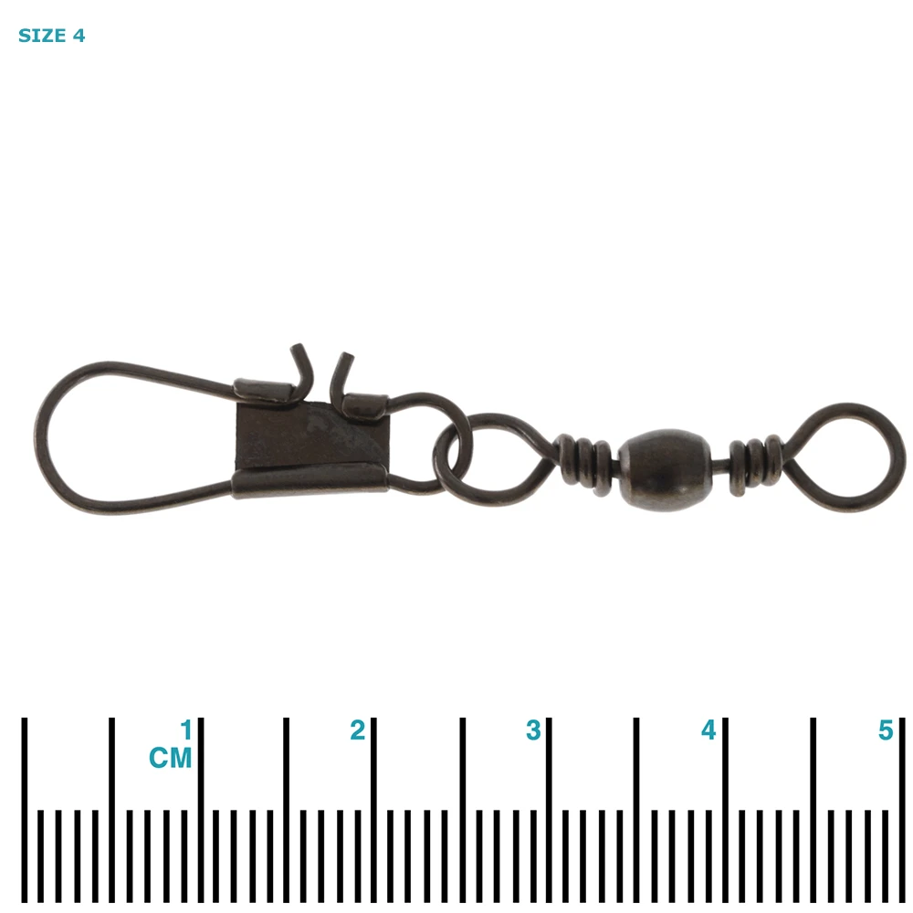 Mustad Barrel Swivels With Interlock Snap - Image 3