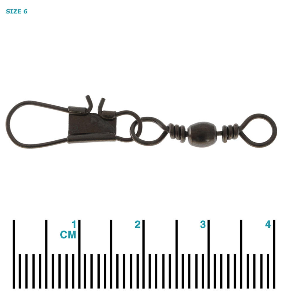 Mustad Barrel Swivels With Interlock Snap - Image 5
