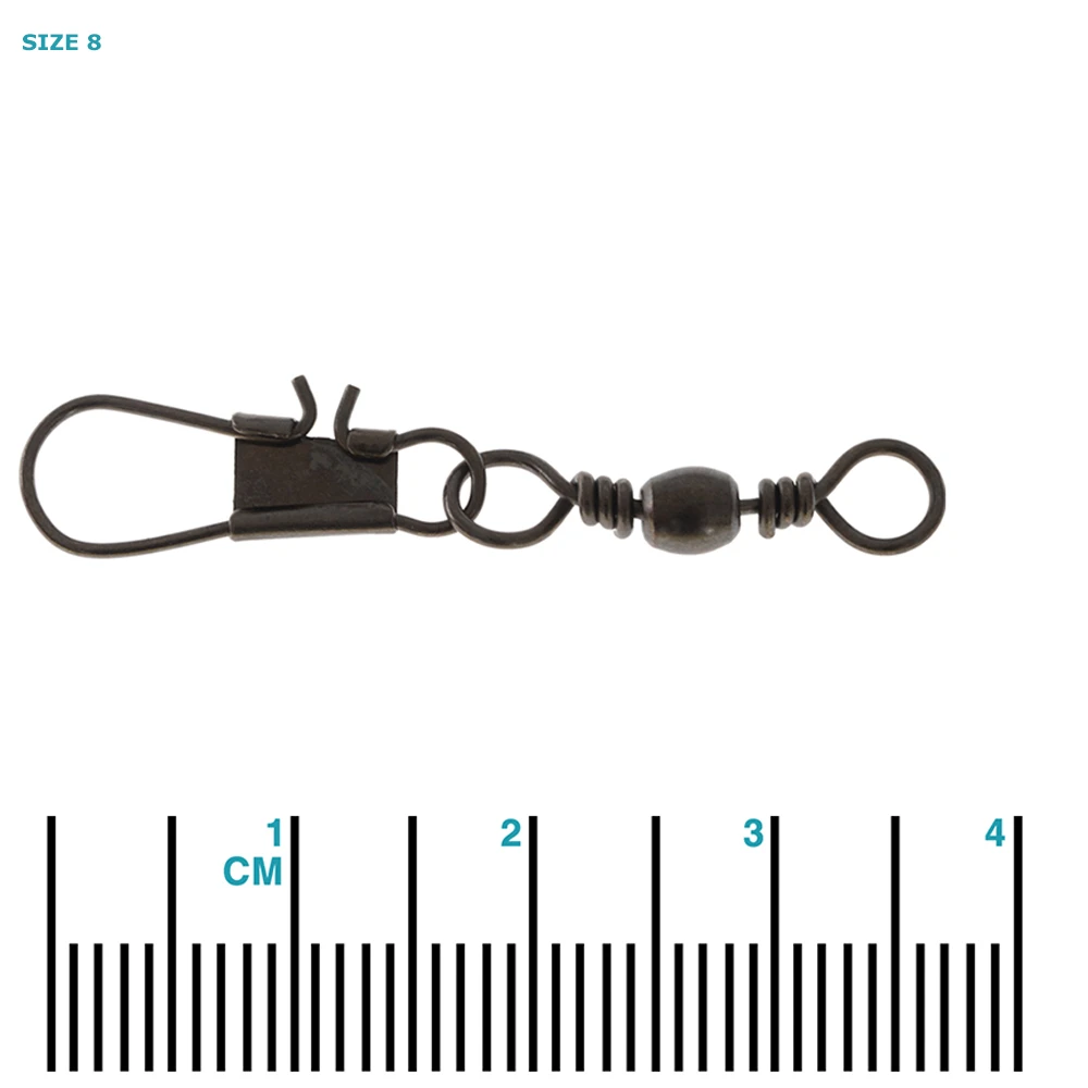 Mustad Barrel Swivels With Interlock Snap - Image 2