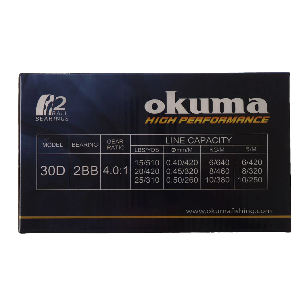 Okuma Cedros CSD-10S-LL Star Drag Reel - Image 2