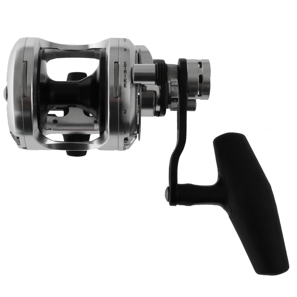 Okuma Makaira 10II SEa 2-Speed Lever Drag Reel Silver - Image 5